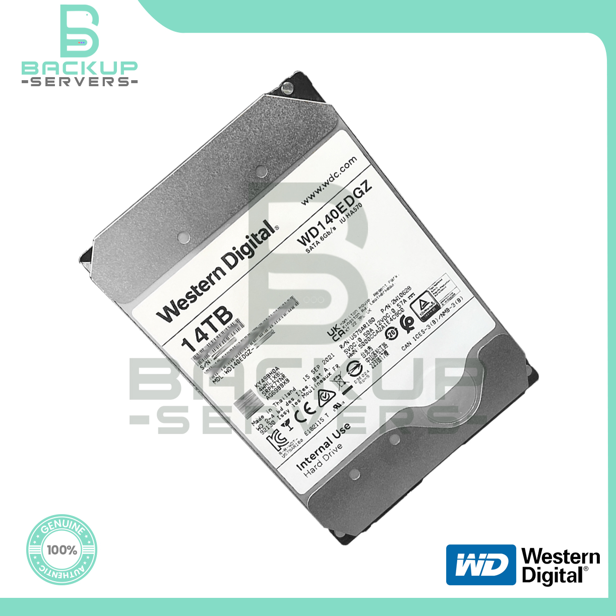WD140EDGZ Western Digital 14TB 5400 RPM SATA 6Gb/s 3.5''Hard Drive